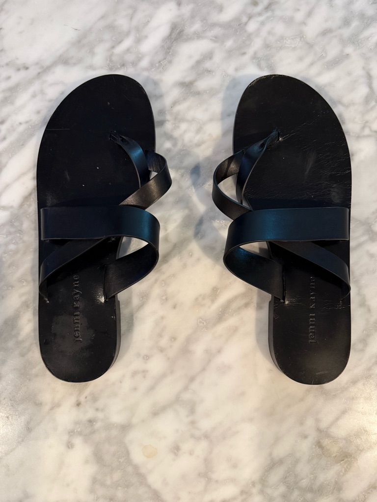 Jenni Kayne Black Scarlett Sandal